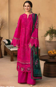 Saira_Rizwan - Saira Rizwan Luxury Lawn'25 Embroidered Suits unstitched 3 Piece - Summer Collection - aubranz.com