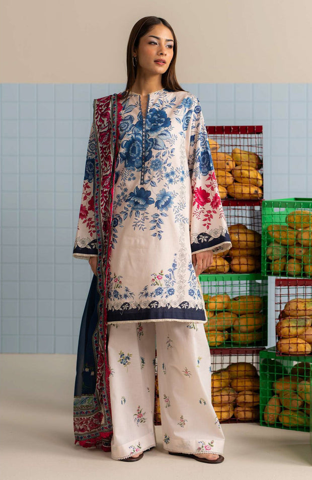 Zara_Shahjahan - Coco Prints'25 Vol-3 by Zara Shahjahan Printed Lawn Suits Unstitched 3 Piece - Summer Collection - aubranz.com