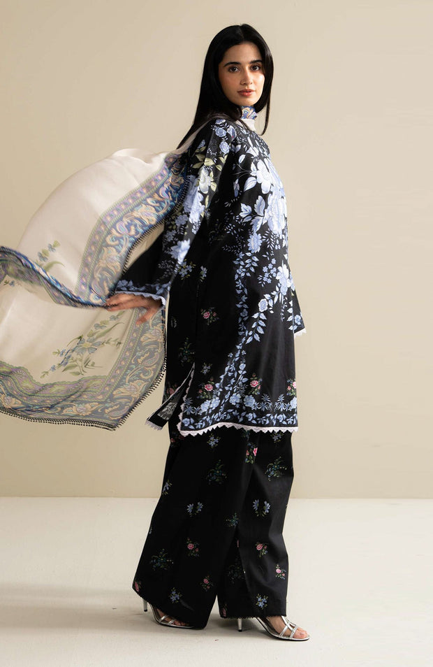 Zara_Shahjahan - Coco Prints'25 Vol-3 by Zara Shahjahan Printed Lawn Suits Unstitched 3 Piece - Summer Collection - aubranz.com