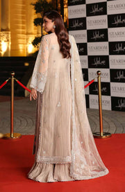 Elaf - ELAF STARDOM '25 Embroidered Handwork Suits Unstitched 3 Piece-Formal Collection - aubranz.com