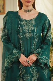 Aneela_Rizwan - Aneela Rizwan Yaqeen Luxury Lawn Collection'25 Embroidered Lawn Suits Unstitched 3 Piece - Summer Collection  - aubranz.com