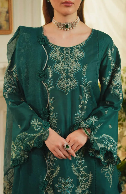 Aneela_Rizwan - Aneela Rizwan Yaqeen Luxury Lawn Collection'25 Embroidered Lawn Suits Unstitched 3 Piece - Summer Collection  - aubranz.com