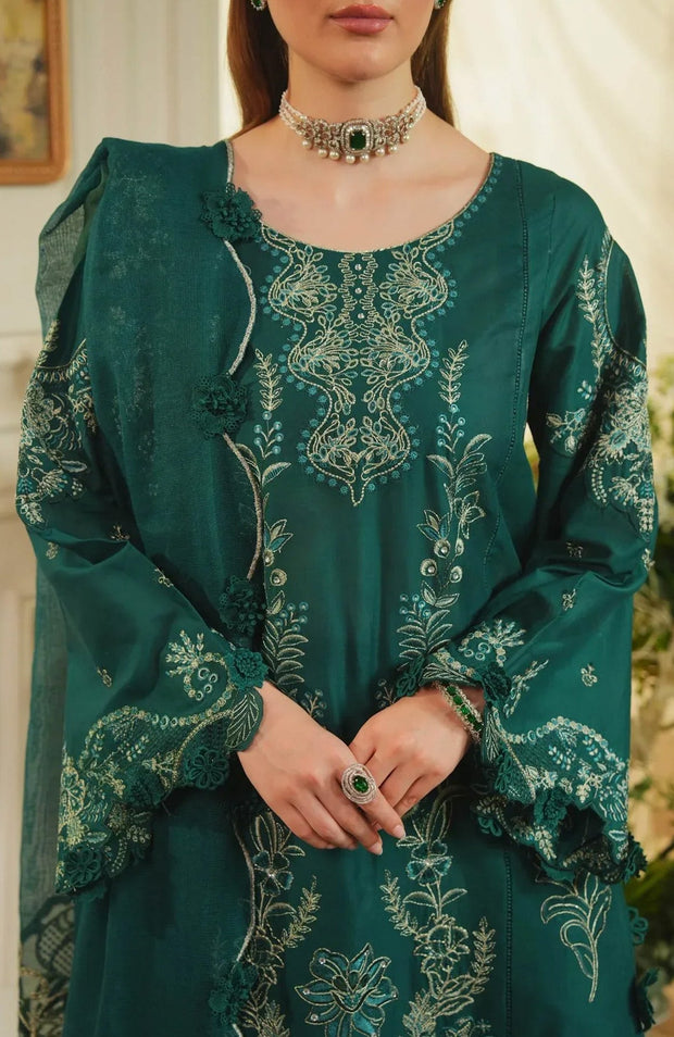 Aneela_Rizwan - Aneela Rizwan Yaqeen Luxury Lawn Collection'25 Embroidered Lawn Suits Unstitched 3 Piece - Summer Collection  - aubranz.com