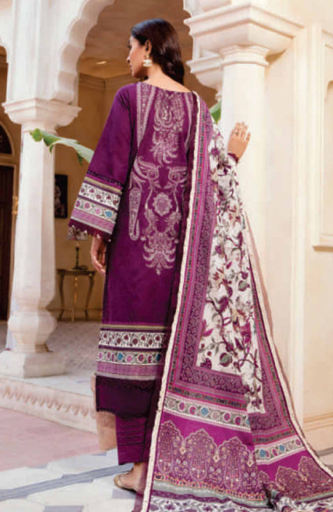 Mausummery - Mausummery Printed Khaddar'25 Unstitched 3 Piece - Winter Collection - aubranz.com