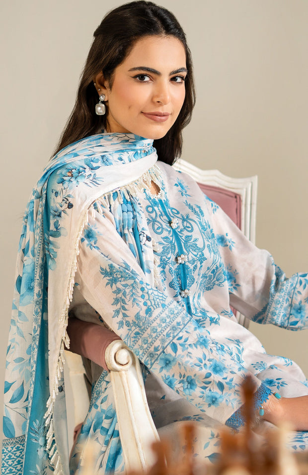 Mausummery - Mausummery Printed Lawn'25 Volume 2 Unstitched 3 Piece - Summer Collection - aubranz.com