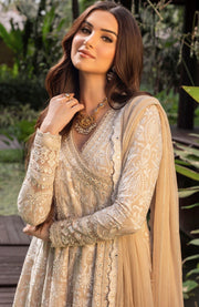 Faizasaqlain - FAIZA SAQLAIN ZINNIA LUXURY LAWN'25 EMBROIDERED SUITS UNSTITCHED 3 PIECE - SUMMER COLLECTION - aubranz.com