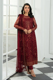 Luxury Wine Red Formal Dress with Sequins aubranz.com