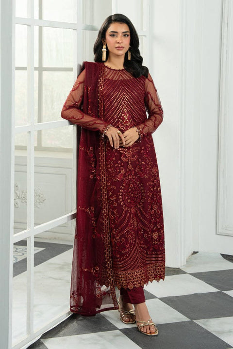 Luxury Wine Red Formal Dress with Sequins aubranz.com