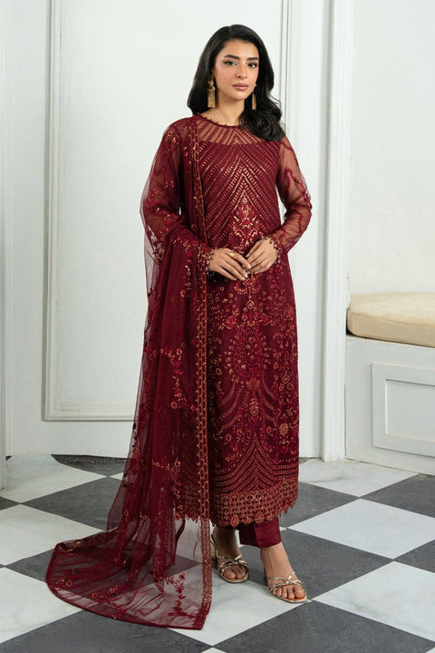 Luxury Wine Red Formal Dress with Sequins aubranz.com