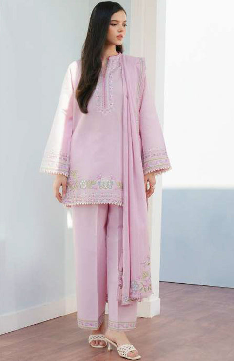 Zara_Shahjahan - Coco Lawn'25 By Zara Shahjahan Embroidered Suits Unstitched 3 Piece - Summer Collection - aubranz.com