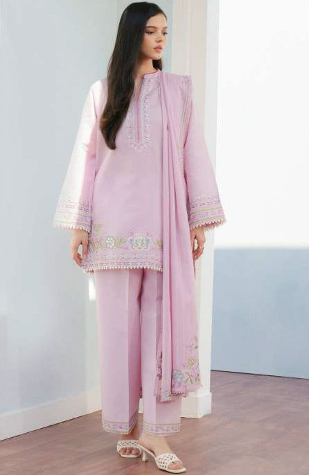 Zara_Shahjahan - Coco Lawn'25 By Zara Shahjahan Embroidered Suits Unstitched 3 Piece - Summer Collection - aubranz.com