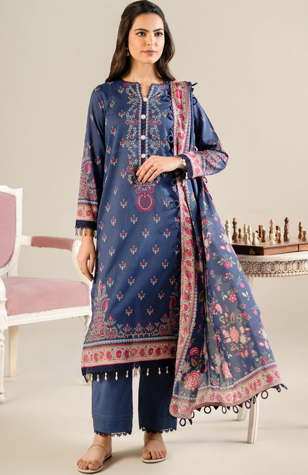 Mausummery - Mausummery Printed Lawn'25 Volume 2 Unstitched 3 Piece - Summer Collection - aubranz.com
