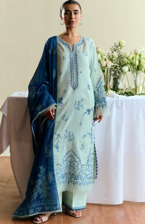 Zara_Shahjahan - Coco Eid Edit'25 By Zara ShahJahan Embroidered Lawn Suits Unstitched 3 Piece - Summer Collection - aubranz.com
