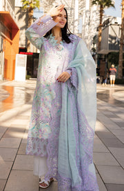 SSKU#RR6 CARNATION LAWN'25 BY RANG RASIYA EMBROIDERED SUITS UNSTITCHED 3 PIECE - SUMMER COLLECTION