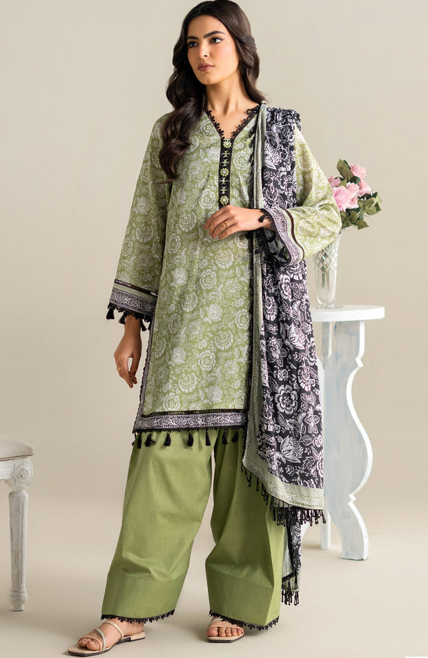Mausummery - Mausummery Printed Lawn'25 Volume 2 Unstitched 3 Piece - Summer Collection - aubranz.com