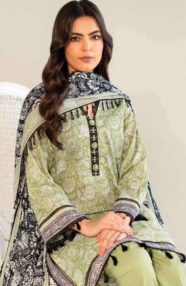 Mausummery - Mausummery Printed Lawn'25 Volume 2 Unstitched 3 Piece - Summer Collection - aubranz.com