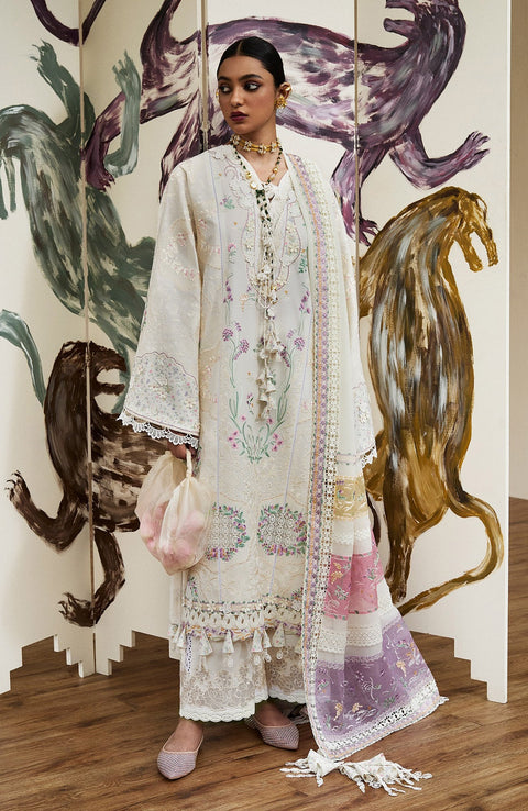 Suffuse - Suffuse Eid Lawn'25 Embroidered Suits Unstitched 3 Piece - Summer Collection - aubranz.com