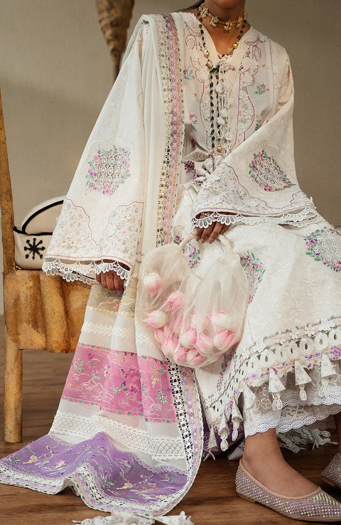 Suffuse - Suffuse Eid Lawn'25 Embroidered Suits Unstitched 3 Piece - Summer Collection - aubranz.com