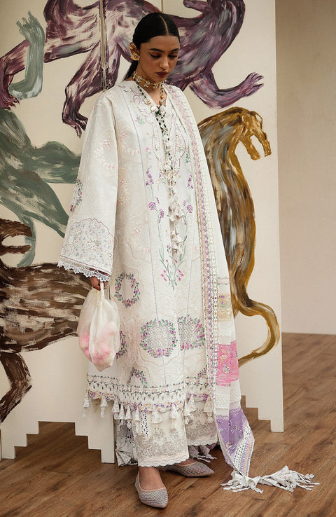 Suffuse - Suffuse Eid Lawn'25 Embroidered Suits Unstitched 3 Piece - Summer Collection - aubranz.com