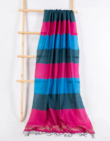 JACQUARD MULTI DUPATTA - J. JUNAID JAMSHED SKU#SHAWL8 aubranz.com