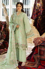 Kahf - Kahf Premium Karandi Chiffon Collection'25 Embroidered Suits Unstitched 3 Piece - Winter Collection - aubranz.com