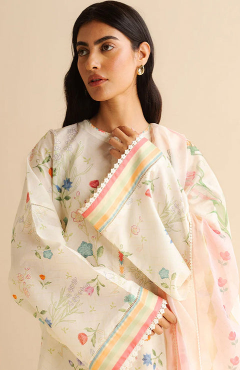 Zara_Shahjahan - Coco Prints Lawn'25 By Zara Shahjahan Printed Lawn suits unstitched 3 piece - Summer Collection - aubranz.com