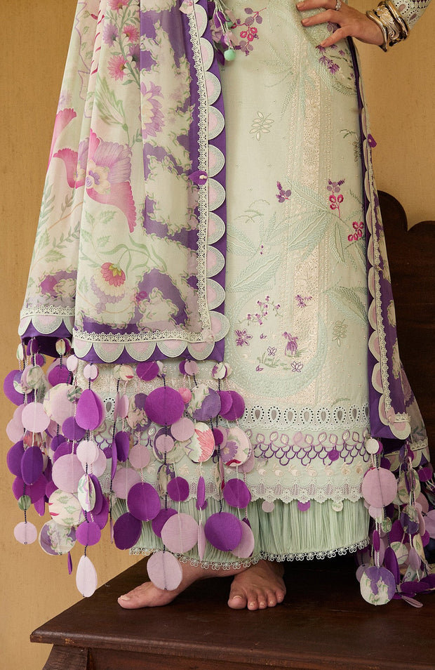 Suffuse - Suffuse Eid Lawn'25 Embroidered Suits Unstitched 3 Piece - Summer Collection - aubranz.com