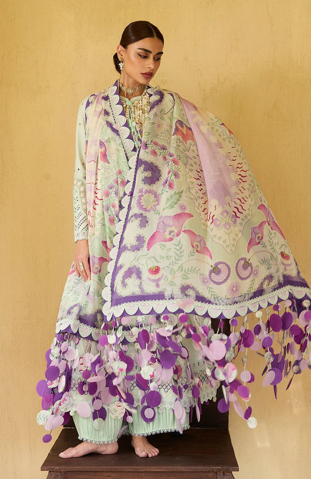 Suffuse - Suffuse Eid Lawn'25 Embroidered Suits Unstitched 3 Piece - Summer Collection - aubranz.com