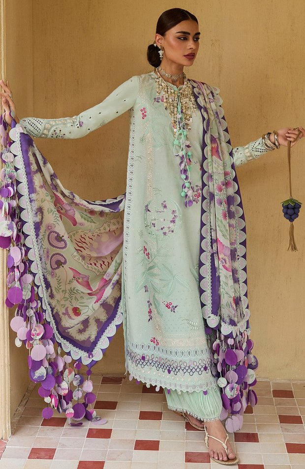 Suffuse - Suffuse Eid Lawn'25 Embroidered Suits Unstitched 3 Piece - Summer Collection - aubranz.com