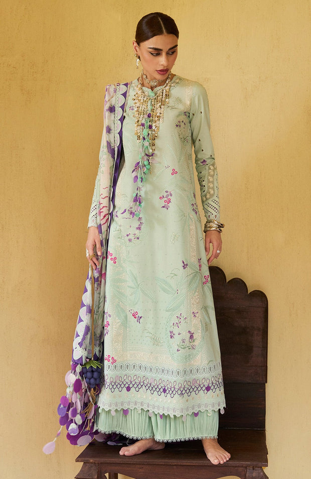 Suffuse - Suffuse Eid Lawn'25 Embroidered Suits Unstitched 3 Piece - Summer Collection - aubranz.com