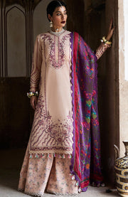 Hussainrehar - Hussain Rehar Nirmal Spring Summer'25 Embroidered Lawn Suits Unstitched 3 Piece Summer Collection - aubranz.com