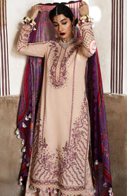 Hussainrehar - Hussain Rehar Nirmal Spring Summer'25 Embroidered Lawn Suits Unstitched 3 Piece Summer Collection - aubranz.com