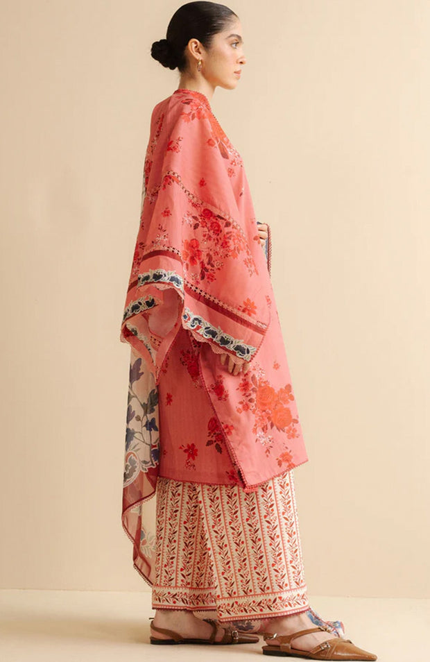 Zara_Shahjahan - Coco Prints Lawn'25 By Zara Shahjahan Printed Lawn suits unstitched 3 piece - Summer Collection - aubranz.com