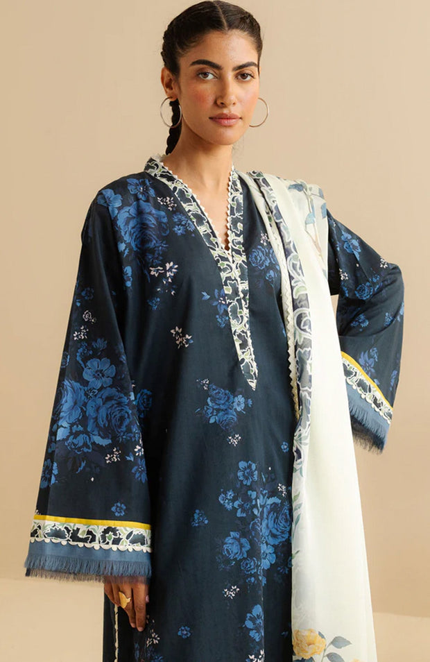 Zara_Shahjahan - Coco Prints Lawn'25 By Zara Shahjahan Printed Lawn suits unstitched 3 piece - Summer Collection - aubranz.com