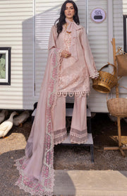 SUITS UNSTITCHED 3 PIECE - SUMMER COLLECTIONSKU#SS5 SAIRA SHAKIRA LAWN'25 EMBROIDERED