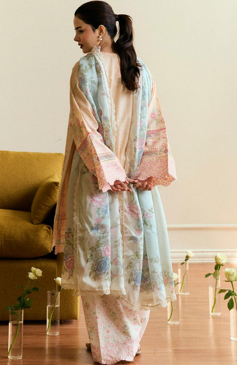 Zara_Shahjahan - Coco Eid Edit'25 By Zara ShahJahan Embroidered Lawn Suits Unstitched 3 Piece - Summer Collection - aubranz.com