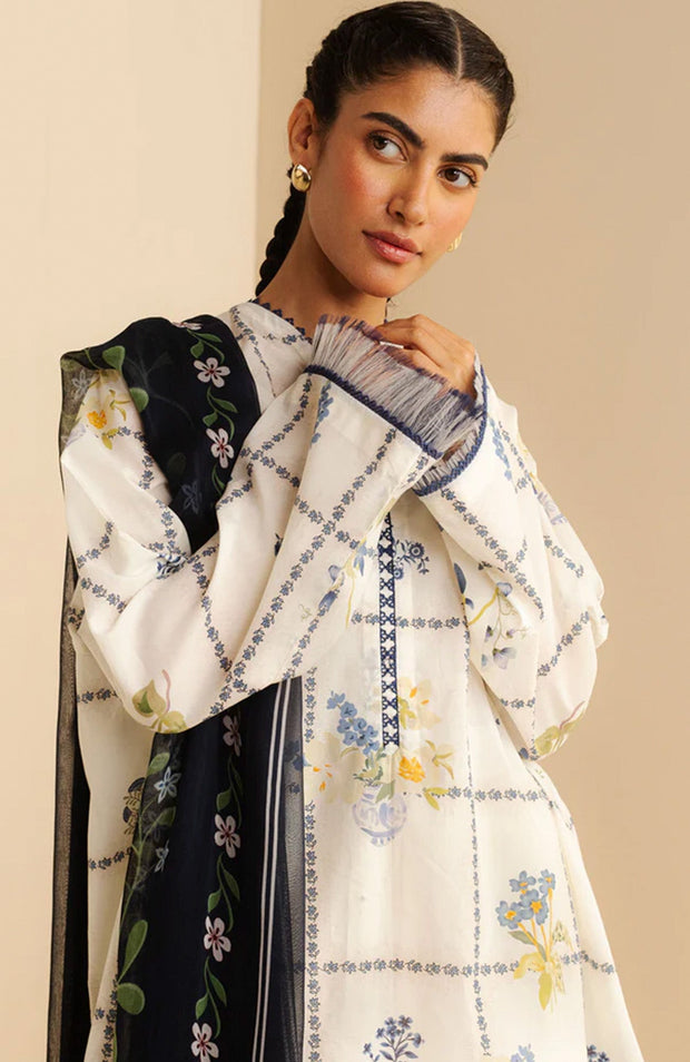 Zara_Shahjahan - Coco Prints Lawn'25 By Zara Shahjahan Printed Lawn suits unstitched 3 piece - Summer Collection - aubranz.com