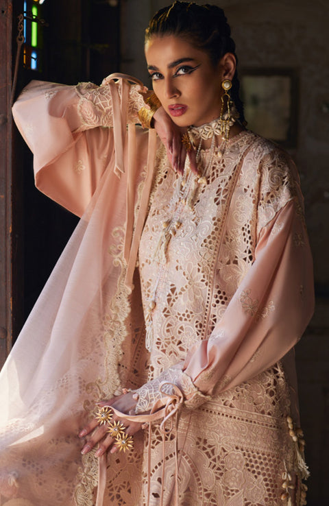 Elan - Elan Lawn'25 Embroidered Lawn Suits Unstitched 3 Piece - Summer Collection - aubranz.com