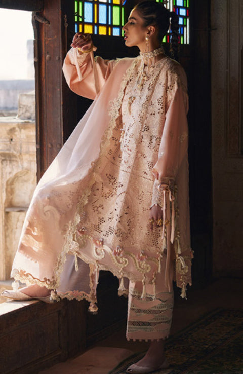 Elan - Elan Lawn'25 Embroidered Lawn Suits Unstitched 3 Piece - Summer Collection - aubranz.com
