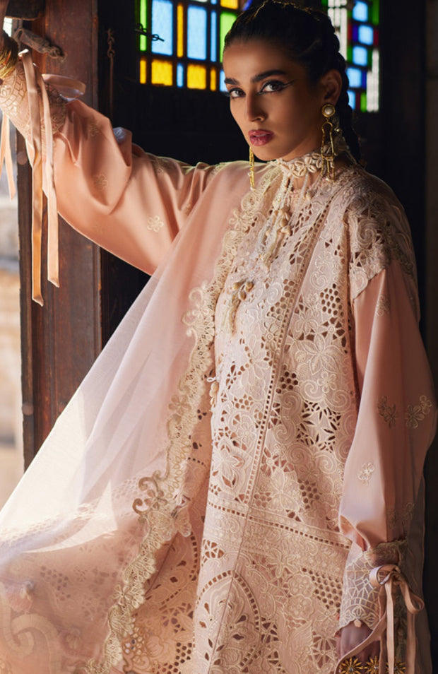 Elan - Elan Lawn'25 Embroidered Lawn Suits Unstitched 3 Piece - Summer Collection - aubranz.com