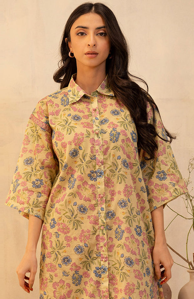 Zellbury - Zellbury unstitched lawn'25 Printed Suits Unstitched 2 Piece - Summer Collection - aubranz.com