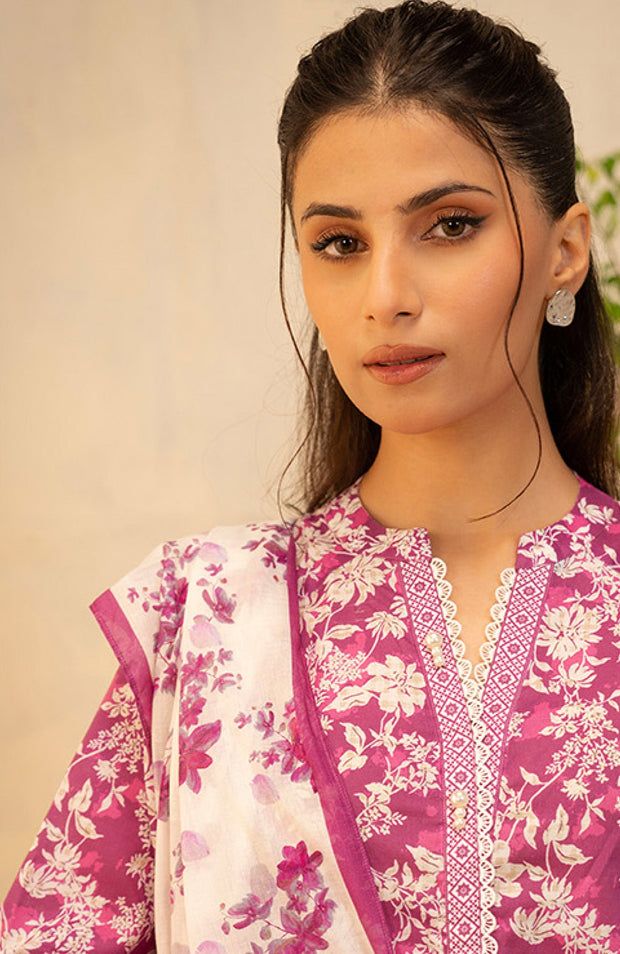 Zellbury - Zellbury unstitched lawn'25 Printed Suits Unstitched 2 Piece - Summer Collection - aubranz.com