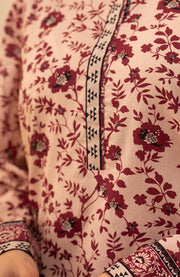 Zellbury - Zellbury unstitched lawn'25 Printed Suits Unstitched 2 Piece - Summer Collection - aubranz.com