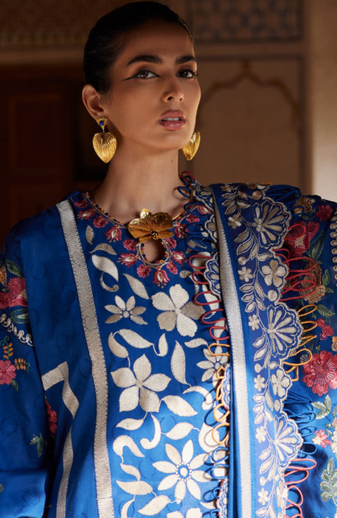 Elan - Elan Lawn'25 Embroidered Lawn Suits Unstitched 3 Piece - Summer Collection - aubranz.com