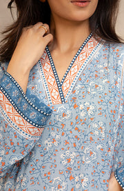 Zellbury - Zellbury unstitched lawn'25 Printed Suits Unstitched 2 Piece - Summer Collection - aubranz.com