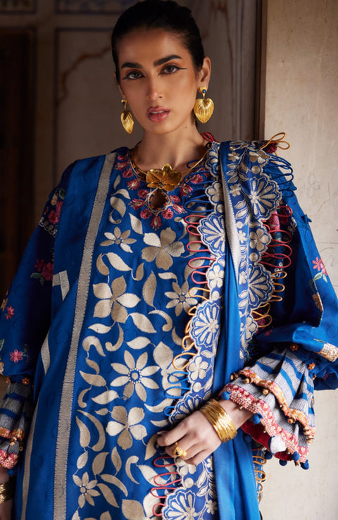 Elan - Elan Lawn'25 Embroidered Lawn Suits Unstitched 3 Piece - Summer Collection - aubranz.com