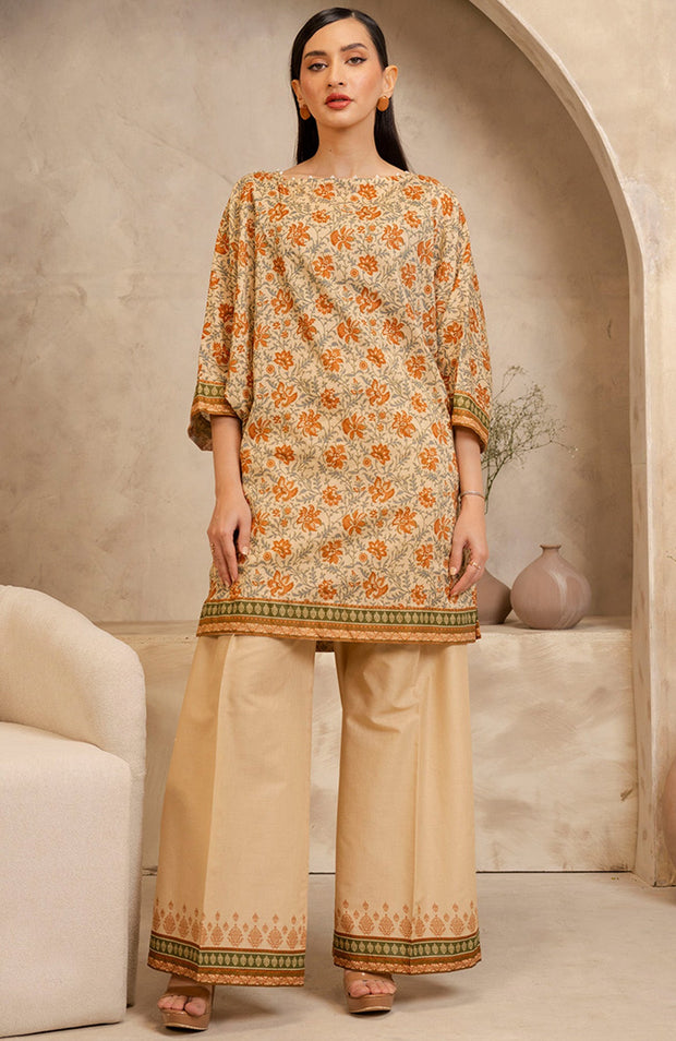 Zellbury - Zellbury unstitched lawn'25 Printed Suits Unstitched 2 Piece - Summer Collection - aubranz.com