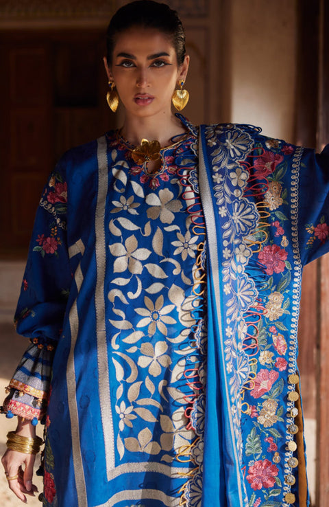 Elan - Elan Lawn'25 Embroidered Lawn Suits Unstitched 3 Piece - Summer Collection - aubranz.com