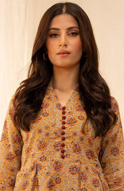 Zellbury - Zellbury unstitched lawn'25 Printed Suits Unstitched 2 Piece - Summer Collection - aubranz.com