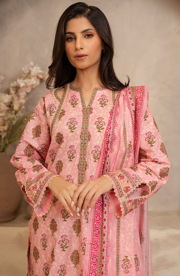 Zellbury - Zellbury unstitched lawn'25 Printed Suits Unstitched 2 Piece - Summer Collection - aubranz.com